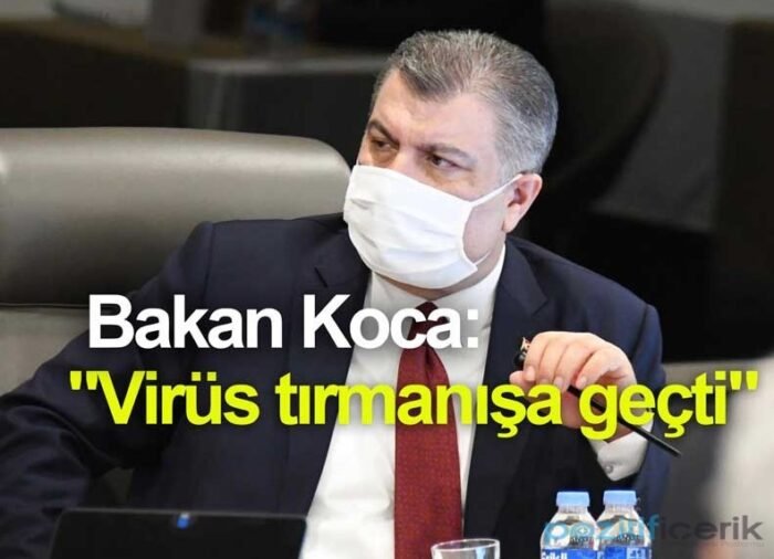 sağlık bakanı fahrettin koca korona virüs hakkında konuştu