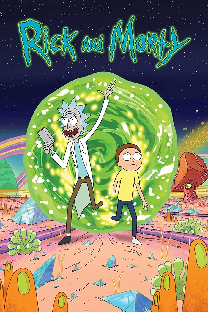 rick and morty poster netflix