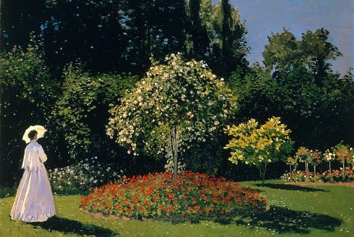 Bir Claude Monet Eseri: Jeanne-Marguerite Lecadre Bahçede