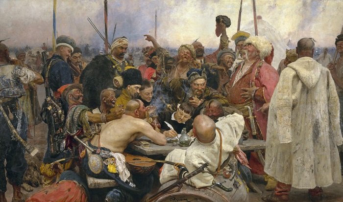 the reply of the zaporozhian cossacks to the sultan of turkey