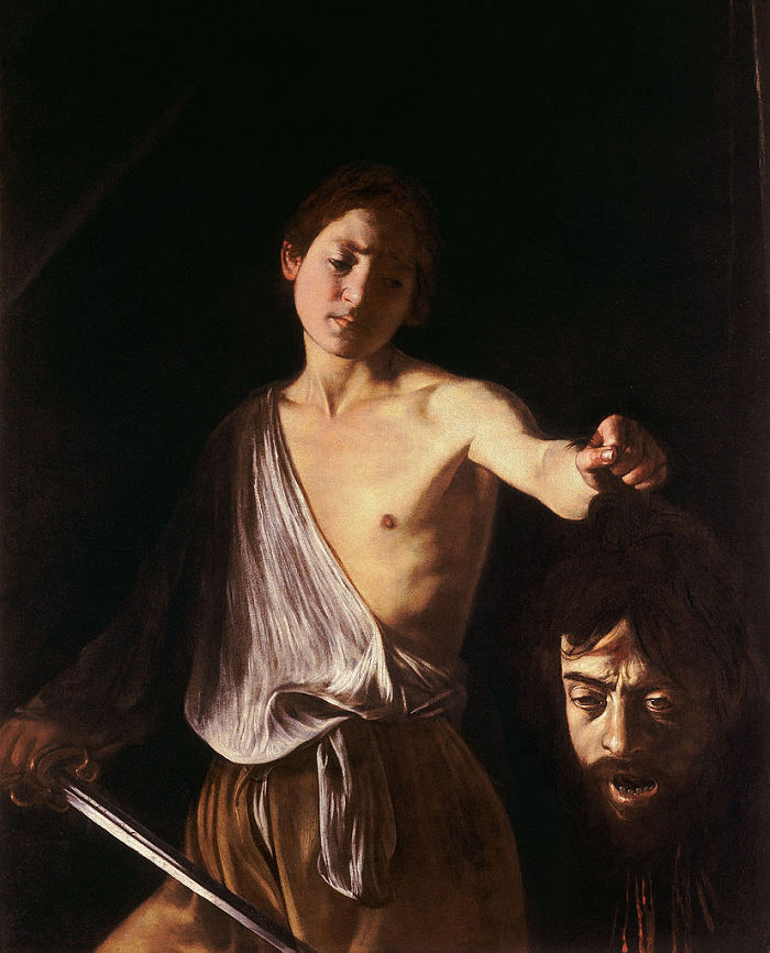 7. david with the head of goliath (davud golyat'ın kafası ile)