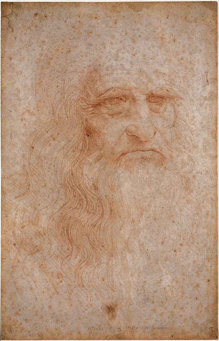 11. Leonardo da Vinci Sadece Bir Tane Otoportre Resmetti