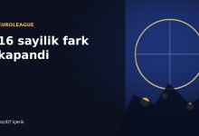 Olympiacos Fenerbahce Tarfin maci icin basketbol sahasi ve top illustasyonu