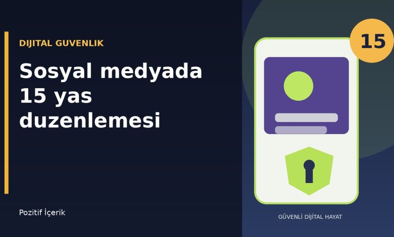 Telefon ve gizlilik kalkani ile sosyal medya yas dogrulama duzenlemesi